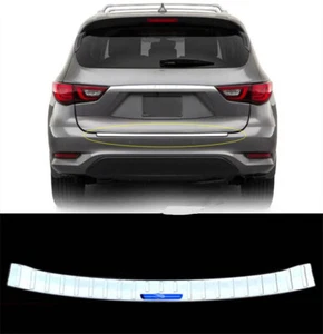For 2016-2020 INFINITI QX60 Rear Bumper Trunk Sill Plate Cover Protector S.Steel - Picture 1 of 4