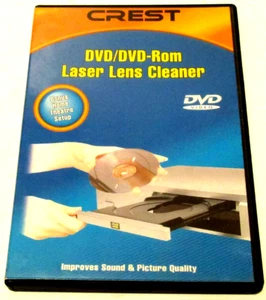 DVD CD DVD-ROM Disc Laser Lens Cleaner Cleans Player Crest - Free Post Australia - Bild 1 von 5