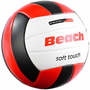 Speeron Beachvolleyball, griffige Soft-Touch-Oberfläche, Kunstleder, 20,5 cm Ø