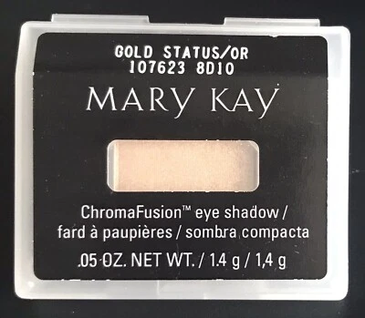 New In Package Mary Kay Chromafusion Eye Shadow Gold Status Full Size Fast Ship - Image 1 of 2