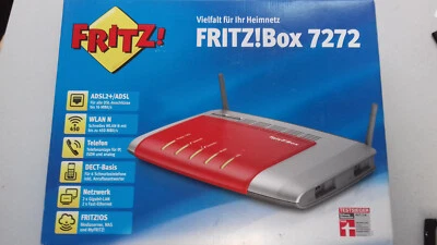 FRITZ!Box 7272  DSL - W-Lan RouterGigabit Router 4-Port Original- Verpackt  OVP - Bild 1 von 4