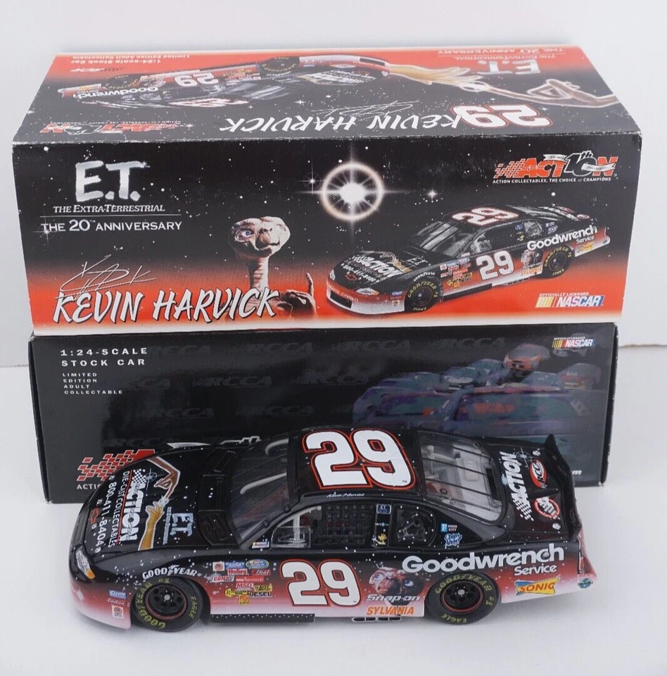 Kevin Harvick 2002 Busch Series RCCA E.T.  1:24 Action Nascar C/W Bank 994/1200 - Image 1 of 4
