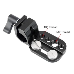 NICEYRIG Mini Montageplatte 15mm Stabklemme für Kamera Monitor Support EVF Mount - Bild 1 von 11