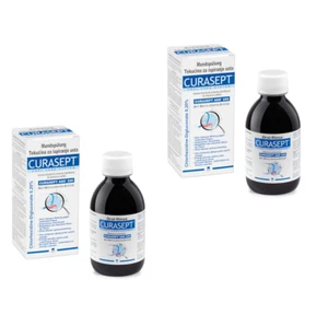 2x RISCIACQUI ANTIBATTERICI CURASEPT ADS 220 0,20% CHX LAVAGGIO BOCCA 200ml/6,8fl oz - Foto 1 di 2
