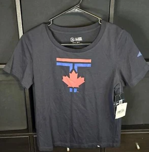New Era T-Shirt Toronto Blue Jays City Connect Schwarz Neu mit Etikett - Bild 1 von 2