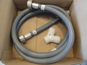 NEW OEM LG 5215FD3715U WATER WASHER INLET HOSE W/ DUAL CONNECTOR & ADDL HOSE - Picture 1 of 18