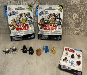 Mixed Lot Star Wars Microforce Series 1 - Blind Bags 3/4” Figurines Cards Disney - Picture 1 of 8