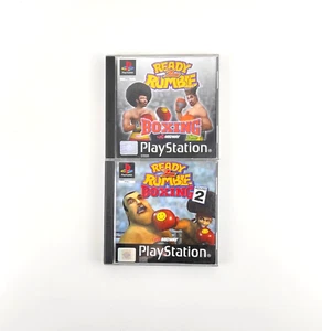 Playstation 1 PS1 Juegos Listo para Rumble 1 Y 2 Paquete Completo Con Manuales - Imagen 1 de 5