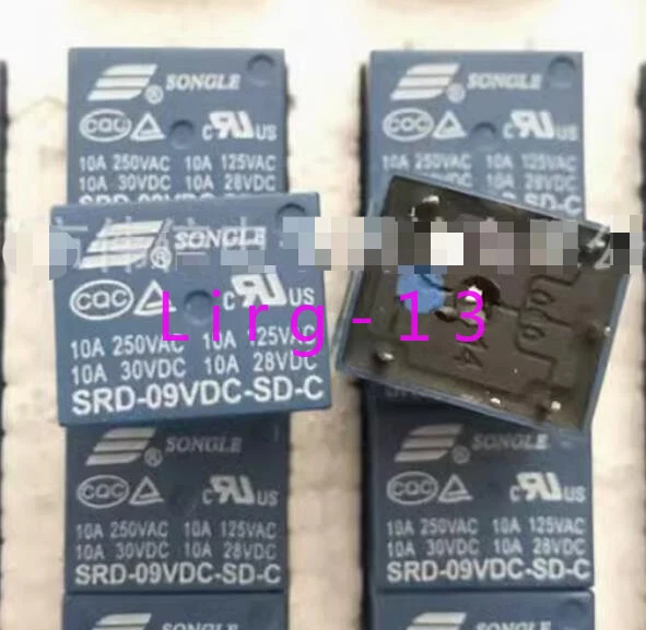 10pcs new Songle SRD-09VC-SD-C relay 5 pin 10A - Image 1 of 1