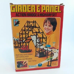 Vintage Kenner Girder & Panel Action Bridge & Highway Set (#72070) Drawbridge - Picture 1 of 5