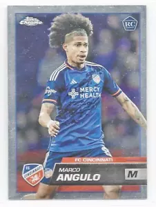Marco Angulo FC Cincinnati 2023 Topps Chrome MLS Rookie #26 - Picture 1 of 1