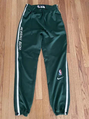 Nike NBA Milwaukee Bucks #6 Lucka Vildoza Authentic Player Issued Game Pants MT Cover