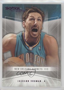 2004 Skybox Autographics Purple Royal Insignia /25 Jackson Vroman #94 Rookie RC