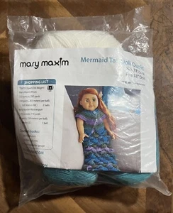 Mary Maxim Meerjungfrauenschwanz Puppenoutfit gehäkelt Basteln für 18" Puppe NEU Nr:97154N - Bild 1 von 4