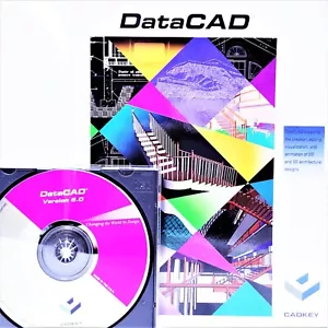 DATACAD Cadkey IBM 1994 Cad *CD* Software Complete Manuals Paperwork Receipt VTG - Bild 1 von 13