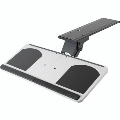 VIVO Adjustable Computer Keyboard & Mouse Platform Tray Under Table Desk Mount - Image 1 of 4
