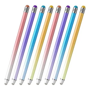 Lot de 8 Stylets pour Écrans, Stylet de Précision Capacitif 2 en 1 avec6884 - Photo 1/6