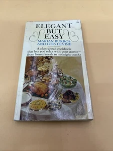 Elegant But Easy Cookbook by Burros, Levine; Burros, Marian; Levine, Lois - Imagen 1 de 2