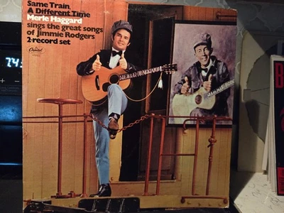Same Train Different Time vinyl record Merle Haggard - Image 1 of 4