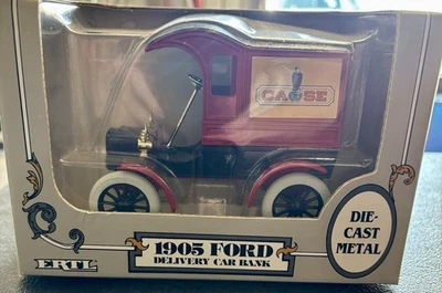 ERTL 1905 FORD DELIVERY CAR BANK 1/25 Scale DIE CAST METAL - Image 1 of 2