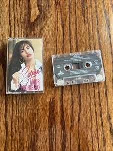 Selena Amor Prohibido Cassette - Picture 1 of 3