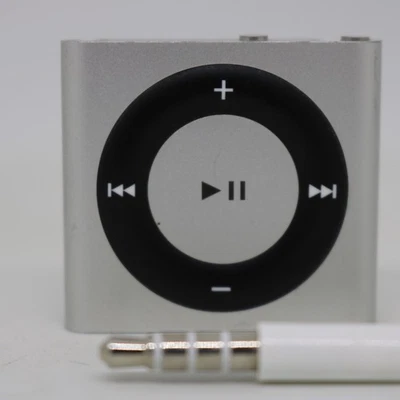 Apple iPod Shuffle - 4. Generation Silber, 2 GB / MP3 Player / vom Händler - Bild 1 von 4