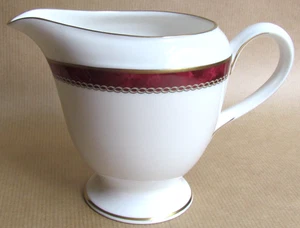 ROYAL WORCESTER MEDICI RUBY (RED) 4" CREAMER (12188) - Picture 1 of 2