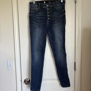 Pantalones de mezclilla ajustados con botones para mujer Kut From The Kloth - talla 4 - Imagen 1 de 8