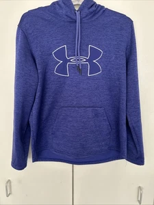 Felpa con cappuccio pullover viola uomo Under Armour taglia Large taglia XL - Foto 1 di 3