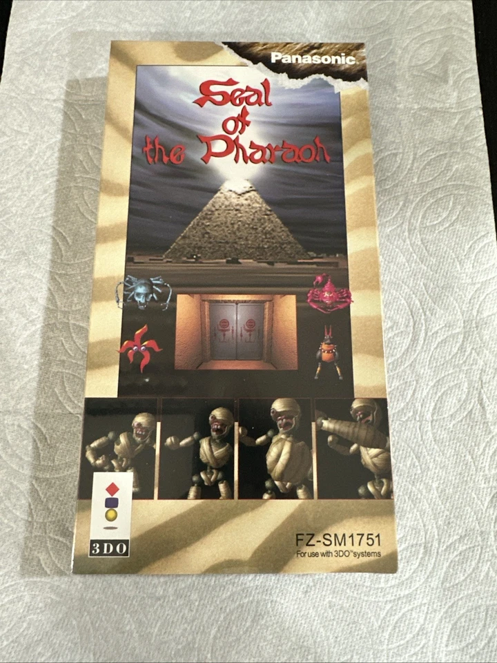 New Sealed, Seal Of The Pharaoh - Panasonic 3DO - Longbox, Please Read! - Image 1 of 4
