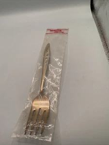 Tenedor de ensalada Sterling Oneida Heirloom Young Love 6 5/8" ¡Sin mono bolsa sellada! Raro - Imagen 1 de 3