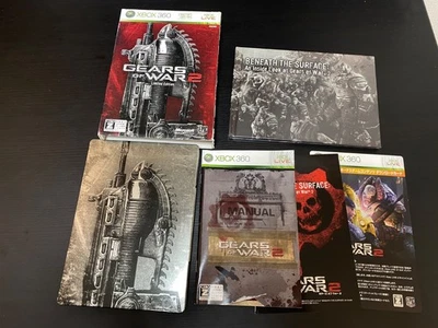 Gears of war 2 Limited edition w/Unopened booklet Import Japan Xbox 360 GoW 2 JP - Image 1 of 4