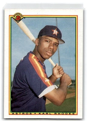 1990 Bowman #79 Karl Rhodes - Image 1 of 2