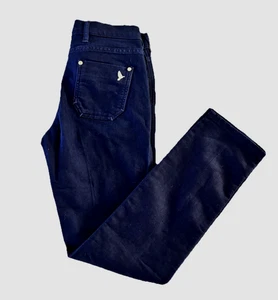 M.i.H 'Paris' dunkelblaue Mid Rise, Cropped Slim Leg Jeans Gr. 28 L28" - Bild 1 von 7