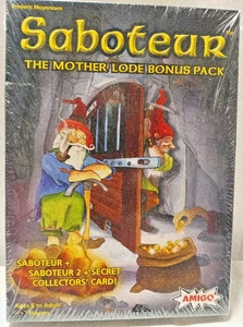 Amigo Games Saboteur 2+ Tarjeta de Coleccionista Secreta The Mother Lode Bonus Pack NUEVO - Imagen 1 de 10