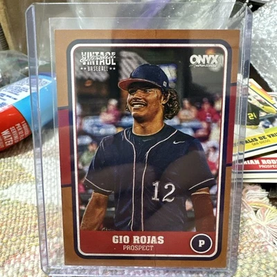 Onyx Vintage 2025 Gio Rojas #/99! Foto 1 de 3