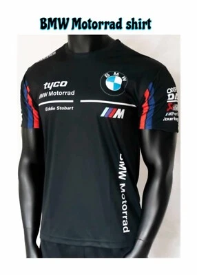 Camiseta Original BMW M Motorsport Logo Para Hombre BMW Motorrad Talla S-3XL Foto 1 de 4