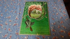 Old Postcard 1911 St. Patrick's Day The Land of the Shamrock Nice Scene - Picture 1 of 2