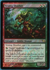 Vexing Shusher (Release Promo) FOIL Shadowmoor NM Rare CARD (171544) ABUGames