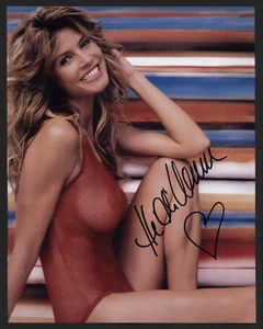 HEIDI KLUM Supermodel Signed Autograph 11 x 14 Photo JSA not PSA FARRAH FAWCETT - Picture 1 of 2