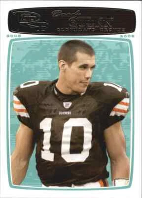 2008 Topps Rookie Progression Football Card #123 Brady Quinn - Image 1 of 2