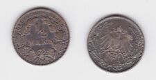 1/2 Mark Silber Münze Deutsches Reich 1907 J  (163314)