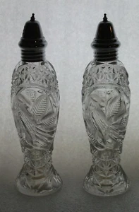 Hofbauer Byrdes Crystal Salt and Pepper Shakers - Picture 1 of 10