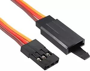 JR Graupner Futaba Servokabel 30cm 22AWG Servo Verlängerung mit Haken Verschluß - Bild 1 von 24
