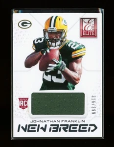 2013 Elite New Breed Jersey Relic #19 Johnathan Franklin RC #d /399 Packers - Picture 1 of 2