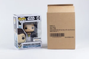 Funko Pop #459 Princess Leia Yavin Amazon Exclusive In Hand Ready To Ship! - Picture 1 of 2