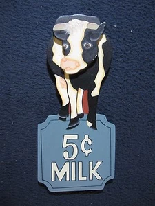 Cow with Milk for Sale Wall Plaque - Includes Shipping! - Picture 1 of 3