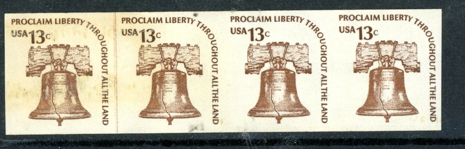 EFO 1618b LINE PAIR IN AN IMPERFORATE STRIP OF FOUR - Image 1 of 1