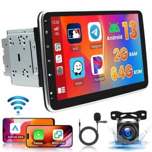 For Nissan Apple CarPlay Android 13 Car Stereo 64G Radio GPS Navi WiFi FM+Camera - Picture 1 of 16