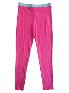 Icebreaker Merino Girls Designer 100% Wool Kids Pink Leggings - Size 9-10 Years - Picture 1 of 8